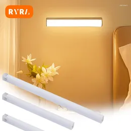 Veilleuses détecteur de mouvement lumière armoire armoire lampe sans fil LED USB placard allée détecteur chambre décor