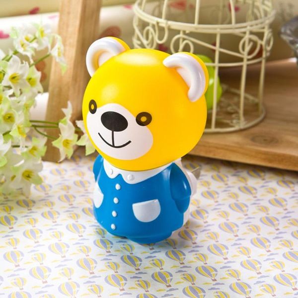 Veilleuses nouveauté éclairage domestique lampe créative colorée conception animale mignon ours tigre lampes émotionnelles bébé lit LightNight