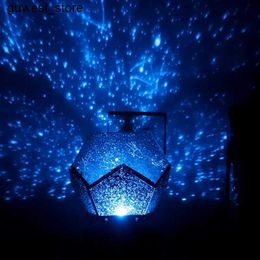 Lumières nocturnes jouant une projection de ciel étoilé lumière romantique Rotation Starlight Projecteur All Star Creative Night Light S240513