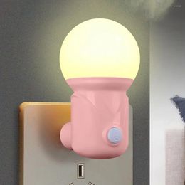 Plug-in de nuit Plug-in Plug de l'EU Sorme Baby Feeding pour le salon Home Supplies Light Lampe Bedroom Bedside