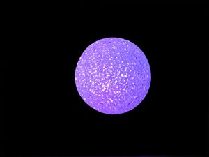 Luces nocturnas RGB cambio de color Dia 2,75 pulgadas bola de cristal LED lámpara de luz nocturna mágica colorida