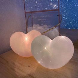 Veilleuses Romantique Amour Coeur Lampe LED Chambre Anniversaire Saint Valentin Cadeau pour Fille