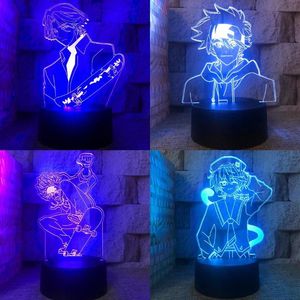 Lumières nocturnes SK8 The Infinity Light Boy Bedroom Decoration LED Children's Room Manga Anime USB 16 Colours Remote Neon Sign233g