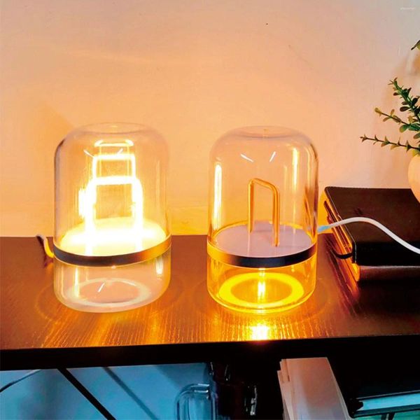 Luces nocturnas con sensor remoto inteligente, lámpara de luz LED, distancia interactiva, iluminación recargable por USB para pareja amante en casa