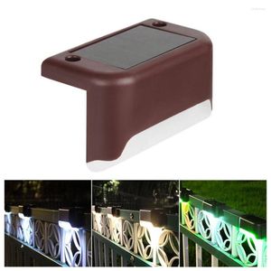 Nachtlichten Solar Deck Light IP65 Waterdicht weerbestendige sensor Eenvoudige installatie Lange levensduur Decoratieve buik geen draad vereist