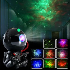 Veilleuses espace astronaute galaxie nébuleuse éclairage coloré projecteur de lumière Led Mini pour enfants lampes de décoration de la maison