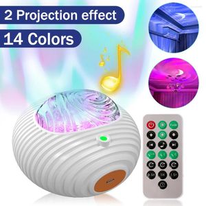 Nachtverlichting UFO LED Star Galaxy-projectorlicht Aurora met afstandsbediening RGB-lamp voor slaapkamerdecoratie, kinderen aanwezig