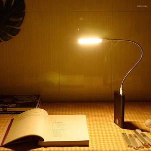 Nachtlichten USB -lamp Kleine lichte computer Mobiel oplaad Mini Book Lamps LED Oogbescherming Lezen