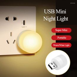 Veilleuses USB LED petit livre lampes ordinateur Charge d'alimentation mobile Mini lumière Protection des yeux lecture maison bureau chambre éclairage