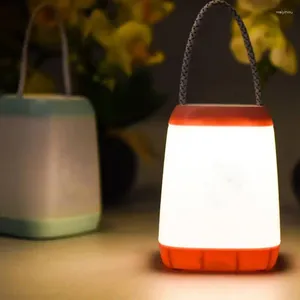 Nachtverlichting USB oplaadbare campinglamp Draagbare lantaarns Bedlampje voor slaapkamer Woonkamer Oogslaap