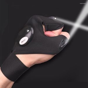 Veilleuses lampes de poche LED étanches gants peuvent remplacer la batterie lumière extérieure pour lire bricoleur pêche en cours d'exécution