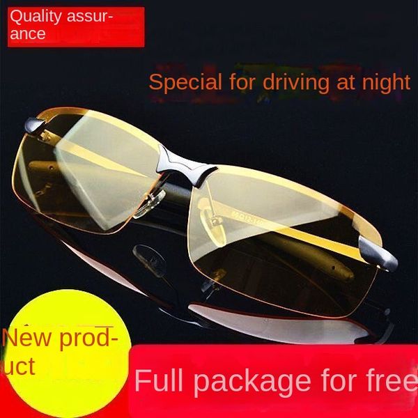 Gafas de visión nocturna para conductores, lentes de conducción polarizadas de seguridad diurna y nocturna, antideslumbrantes, especiales, con luz de carretera