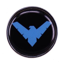 Badge d'épingle du logo Nightwing DC-Comics-Superhero broche