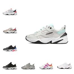 Niike Shoes Tn 2023 NIEUWE Monarch The M2k Tekno Dad Sports Running Shoes Offs Topkwaliteit Heren Designer Zapatillas Witte Sport Heren Trainers Sneakers 36-45 411