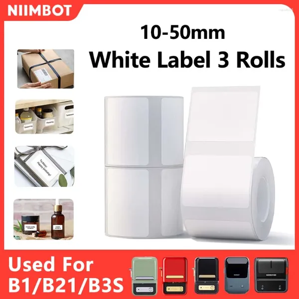 Niimbot B1 / B21 Label Paper Mini Imprimante pour autocollants Adhesive Thermal Maker Mobile UV étanche Prix