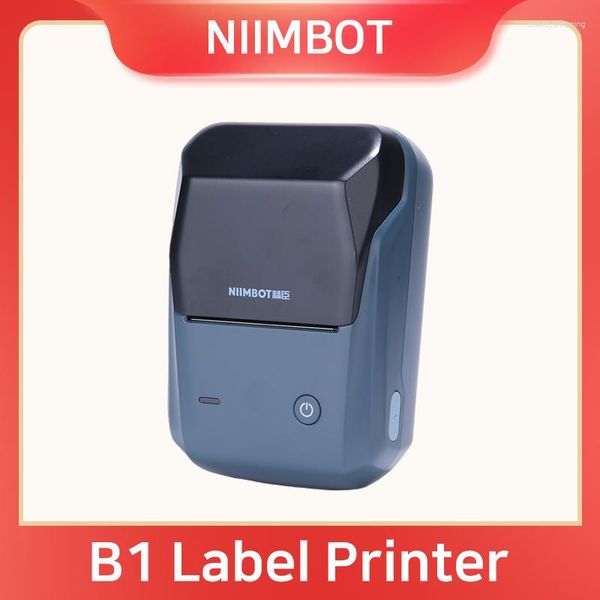 Niimbot B1 Imprimante d'étiquettes Portable Pocket Maker Bluetooth Thermique Auto-adhésif Autocollant Étiqueteuse