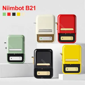 Niimbot B21 Mini Thermische Printer Draagbare Barcode Label Nirkabel Mobiele Maker 20-50mm Breedte Sticker DIY Gift Kleine Bedrijven