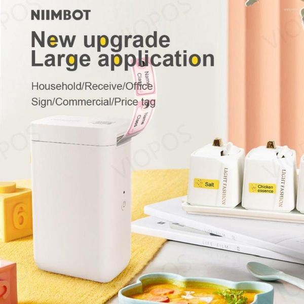 Niimbot D101 D11 UP Impresora de etiquetas térmicas sin tinta Fabricante de bolsillo portátil Teléfono móvil Uso en el hogar y la oficina Mini máquina de impresión