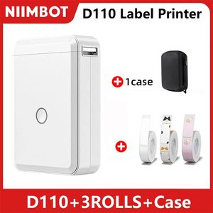 Niimbot D110 Mini Portable Thermal Bluetooth printer zelf-adhesieve sticker intelligentie voor commercieel huisgebruik Niimbot D110 240417