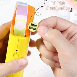 Niimbot D110 draagbare draadloze thermische labelprinter Mini Pocket Maker Home impresoras zelfklevende printer rond etiket 240325