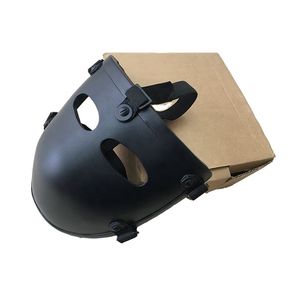 NIJ IIIA Aramide gezichtsmasker met professionele bescherming, half ballistisch masker, ballistische helmaccessoires