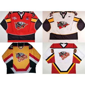 Nik1 Cheap 2016 Nouvelle qualité supérieure personnalisée Cincinnati Cyclones 100% maillots de hockey sur glace brodés personnalisés N'importe quel nom N'importe quel NO. Ordre de mélange