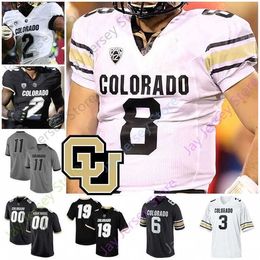 Maillot de football Nik1 Colorado Buffaloes Collège NCAA Steven Montez Alex Fontenot Laviska Shenault Jr. K.D. Nixon Terrance Lang Winfree Mangham