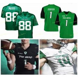 Nik1 NCAA College Jerseys Marshall Thundering Herd 9 Marcel Williams 21 Anthony Anderson 21 Artis Johnson 24 Keion Davis Football personnalisé cousu