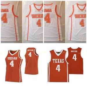 Nik1 NCAA College Texas Longhorns Basketball Jersey 13 Tristan Thompson 23 LaMarcus Aldridge 3 Jacob Young 4 Donovan Williams Cousu sur mesure