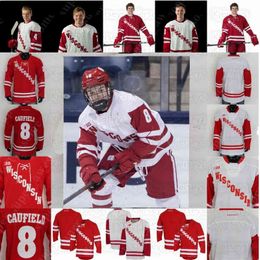 NIK1 WISCONSIN BADGERS HOCKEY JERSEY COUE CAUFIELD ROBBIE BEYDOUT LINUS Weissbach Dylan Holloway Ty Pelton-Byce Roman Ahkan Cameron Rowe Ty Ember