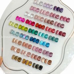 Nika 36colors / set Vert Émeraude Spar Cat Eye Gel Vernis À Ongles 15 ml Universal Ice Penetrati Semi Permanent Soak Off Gel Magnétique q4Qh #