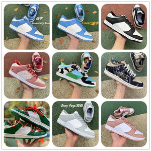 Hommes Femmes Panda Noir Blanc Sean Cliver Kentucky Syracuse UNC Bleu Chaussures de course Chunky Green Shadow Pigeon StrangeLove baskets