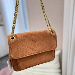 Niki Messenger sac mode chaîne sac concepteur en cuir unique sac à bandoulière à clapet 5A diagonale haut fourre-tout sac décontracté