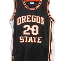 Nikivip Hommes Vintage # 20 Gary Payton Oregon State Beavers college jersey Taille S-4XL ou personnalisé n'importe quel nom ou numéro de maillot