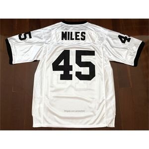 Navire nikivip de nous #mens boobie miles # 45 Permian Football Jerseys Movie Friday Night Lights cousue White S-3xl High Quality