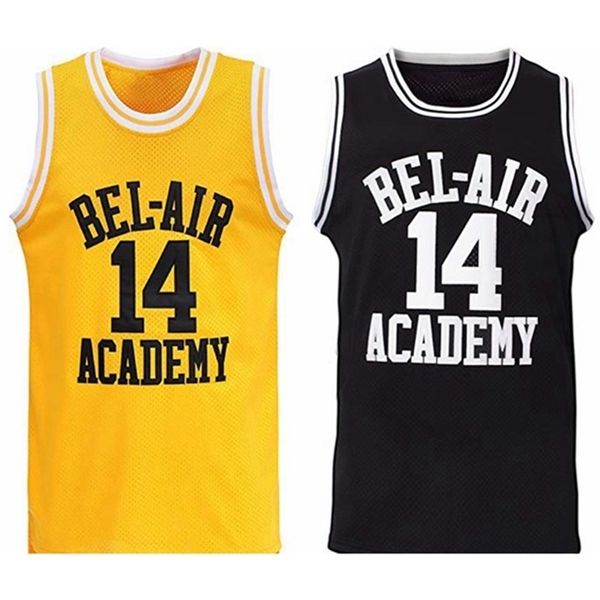 Nikivip Expédition des États-Unis Will Smith # 14 The Fresh Prince of Bel Air Academy Movie Men Basketball Jersey All Stitched S-3XL Haute Qualité