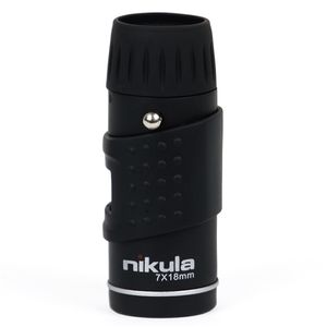 Nikula Telescope 7x18 Volledig gecoate optiek HD -kwaliteit Mini Monocular Hunting Concert Spot Scope Night Sports 220718