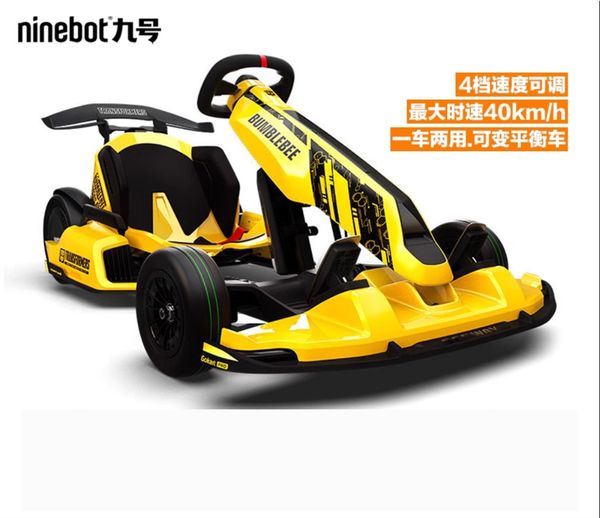 NINEBOT GOKART PRO SMART Balance Scooter Kart Racing Go Kart Match pour Self Balance Electric Hoverboard électrique Hoverboard Kart Bun Ble Bee