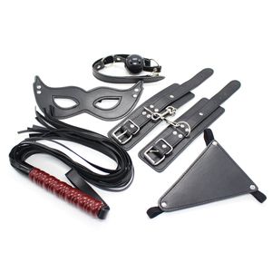 Ninghao Premium Leather Products Kit de bondage corporel Kit de retenue