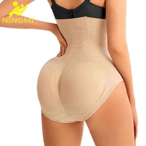 Ningmi Hip Enhancer Butt Lifter Shaper Slipje Dames Plus Size Shaper Ondergoed Hip Pad Body Shaper Slipje Body Shapewear Y220311