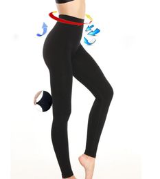 Ningmi Femmes Slimming Legging High Waist Tummy taille Trainer Modeling Corps Shaper Thight Slim Control Control Pantes Black3791565
