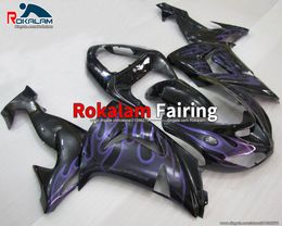 ZX10R ZX 10R voor Kawasaki Sportbike Falings Plastic Covers ZX-10R 2006 2007 Fairing Kit (spuitgieten)