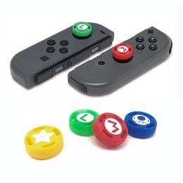 Nintend Switch 3D capuchons de manette analogiques pour Nintend Switch Lite Silicone Cap Grip Gamepad pour Joy-con278w