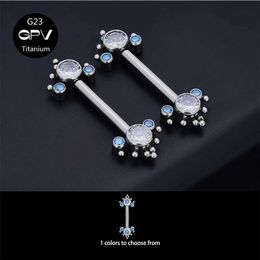 Rips de mamelon 14g Fashion Head So Fix pour les femmes Nickel Stud G23 Titanium Hidden Sexy Nickel Stud Bridge perforé Bijoux Y240510