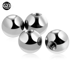 Tepelringen 50 stks/partij 16G 14G Schroef Piercing Ballen Accessoires Lip Tepel Industriële Pircings Wenkbrauw Tong Vervangingen Boules 231201