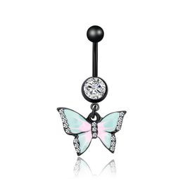 Tepelringen navel buik tepel ring inlay kristal strass rhinestone vrouwen laten olieblinder gevormde borstringen punk menselijk piercing body j dhf16