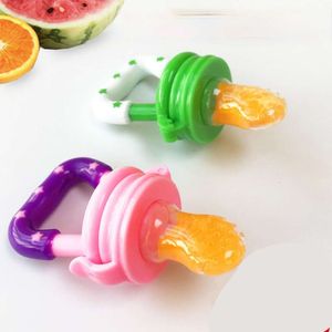 Mamelon en silicone piqûre de piqûre de piqûre bébé complémentaire alimentaire fraîcheur de fruits fraîches sucette nouveau-né l2405