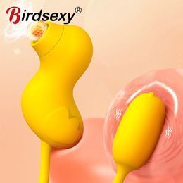 Mamelon Sucer Lécher Vibrateur Clit Sucker Vagin Amour Oeuf G Spot Stimulateur Femelle Masturbateur Érotique Adulte Sex Toy pour Femmes 240130