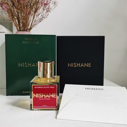 Nishane parfum Hundred Silent Ways 100ml Eau de parfum voor mannen vrouwen met cologne blijvende tijd goede kwaliteit parfum met hoge parfumcapaciteit 100ml