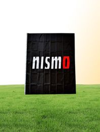 Banner de drapeau nismo 3x5ft man cave décor drapeau jardin scinion en plein air bannières extérieures rapides 7125090